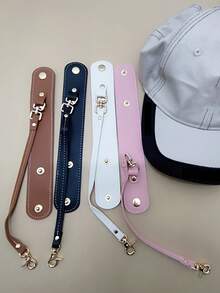 1 Pezzo/2 Pezzi Porta guanti in pelle vintage portatile con fermaglio, porta asciugamano in pelle per borse, accessorio di moda per fissare sciarpe, cinturino per guanti in pelle per cappello da donna per campeggio e turismo, regalo, fermaglio aggiuntivo per borsa e borsetta, usato per trasportare portachiavi pendente, molletta per guanti da motocicletta, molletta per riporre borse e cappelli, perfetto per viaggi e attività all'aperto