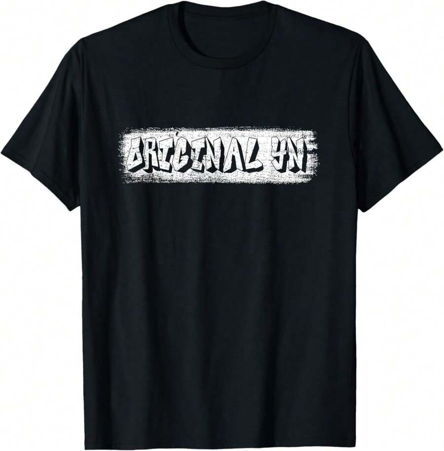 Original Yn - Black Culture Empowerment Statement Cotton T-Shirt - Black - View 1