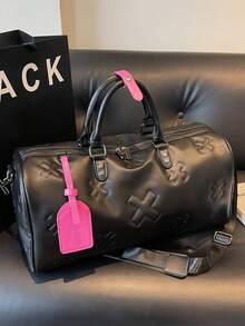 Túi du lịch thời trang bằng da PU mềm mại, dung tích lớn, có ngăn đựng đồ khô và ướt riêng biệt, túi xách tay đa năng, túi xách tay lên máy bay, vật dụng thiết yếu cho các bà mẹ, phù hợp cho học sinh, trường học, sân bay, bệnh viện, phòng tập thể dục, các chuyến đi cuối tuần, du lịch, leo núi, cắm trại, quà tặng sinh nhật, quà tặng ngày lễ, ba lô, túi đựng đồ dùng học tập. - Nhiều màu - Xem 2