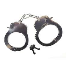 Toy Handcuffs Toy Metal Handcuffs With Keys Costume Prop Accessories Party Supplies - 銀色 - 查看 1