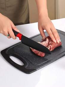1/3pcs Marble Cutting Board Set Thickened Cutting Board Cutting Meat Board Kitchen Preparation Board Cooked Food/Raw Food Separation Household Fruit Cutting Board Preparation Board Plastic Cutting Board, Kitchen Supplies