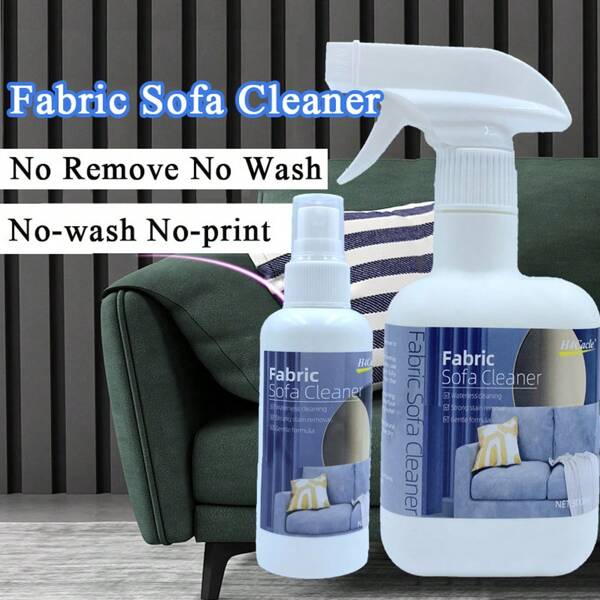 Fabric Sofa Cleaner Hair Multi-Purpose Cleaner No-Rinse Stain Remover Carpet No-Wash Cleaner