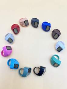 Finger Electronic Counter Ring, In-Stock Bulk Supply - Multicolor - View 3
