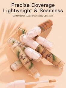 PHYSICIANS FORMULA Concealer Butter Glow, adecuado para tonos de piel naturales y talla grande oscuros, proporciona una cobertura natural, oculta imperfecciones para una piel impecable - Deep Nude - 5.6ml - Desnudo oscuro - Ver 2