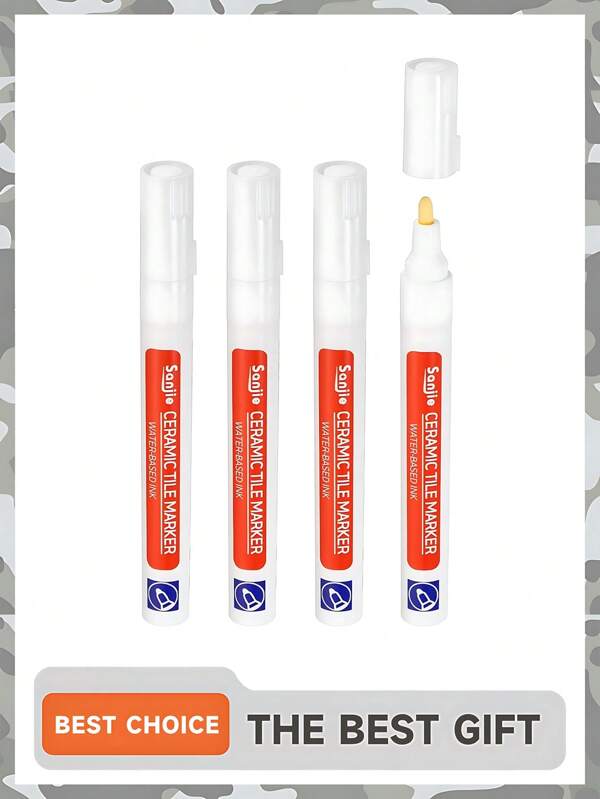 1pc Waterproof Ceramic Tile Joint Filling Pen For Kitchen, Bathroom Wall And Floor Tile Gap Color Changing And Repair, Stickers, Wall Decal, Vinly Decal For Home Decorations, Spring Decoration Items Refresh Your Home, Festival Decoration Stickers Gifts Birthday Graduation Room Decor Wall Decor Bathroom Decor Bedroom Decor Room Decoration Stuff Living Room Decor House Decor Home Decor Living Room Wall Paper Wallpapers
