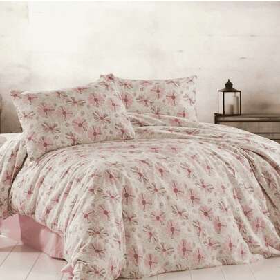 MADE IN TURKEY – 65% Cotton Bedding Set With Pillowcases – Sizes 160x220 And 200x220 – Elegant, Breathable & Long-Lasting