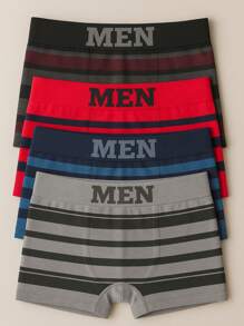 Kit Cueca Men Boxer Sem Costura Conforto Premium Maciez Contínua Praticidade Alta Absorção Flexibilidade Respirável Dia dos Pais