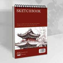 9 X 12 Inches Sketch Book, Top Spiral Bound Sketch Pad, 1 Pack 40-Sheets (68lb/100gsm), Acid Free Art Sketchbook Artistic Drawing Painting Writing Paper For Adults Beginners Artists,For School Supplies,Back To School
