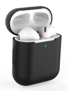 DO AS YOU WISH 1pc Silicone Protective Case For AirPods 1/2, Soft & Comfortable Silicone Material, Prevent Scratches & Damages, Minimalist Design, Easy Installation, Portable, Multiple Color Options