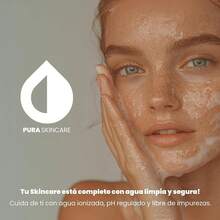 PURA SOMOS AGUA| Purificador de Agua Mini, filtro de agua para casa directo al grifo, roscado, Agua sin Cloro ni Olores ni Sabores.Mantenimiento cada 12 Meses, olvídate de los garrafones - Cerámica - Ver 10