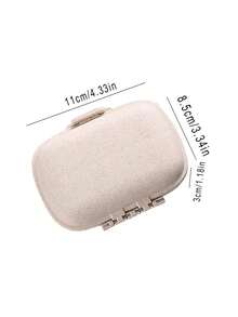 1 Stück tragbarer minimalistischer 8-Fach Pillenbox, wasserdichter PVC Medikamentenorganizer, Multifunktions Wochenpillencontainer, wiederverwendbarer Reise Pillen Sortierbehälter, geeignet für Vitamine, Nahrungsergänzungsmittel, Erste Hilfe, Reisen, Studentenwohnheime, Zuhause, Camping, Wandern - Transparent - Übersicht 10