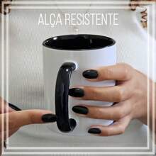 Caneca xicara Mãe Nossa Senhora Aparecida Terço 25