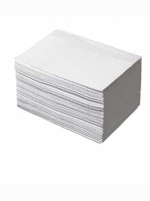 50pcs /Disposable Nail Art Table Towels 13"X18" - 3 Ply Waterproof Dental Bibs For Patients - Dentist Or Medical Tray Cover And Nail Table Cover Supplies
