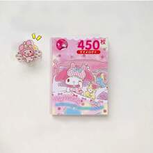 Sanrio 1 Book Of Sanrio Family Coil Hand Account Stickers, 10 Cute Material Antique Card Stickers, Very Suitable For School Gifts.Sanrio Cute Cartoon Notebook Stickers, DIY Decorative Stickers (Random Pattern Shipping)