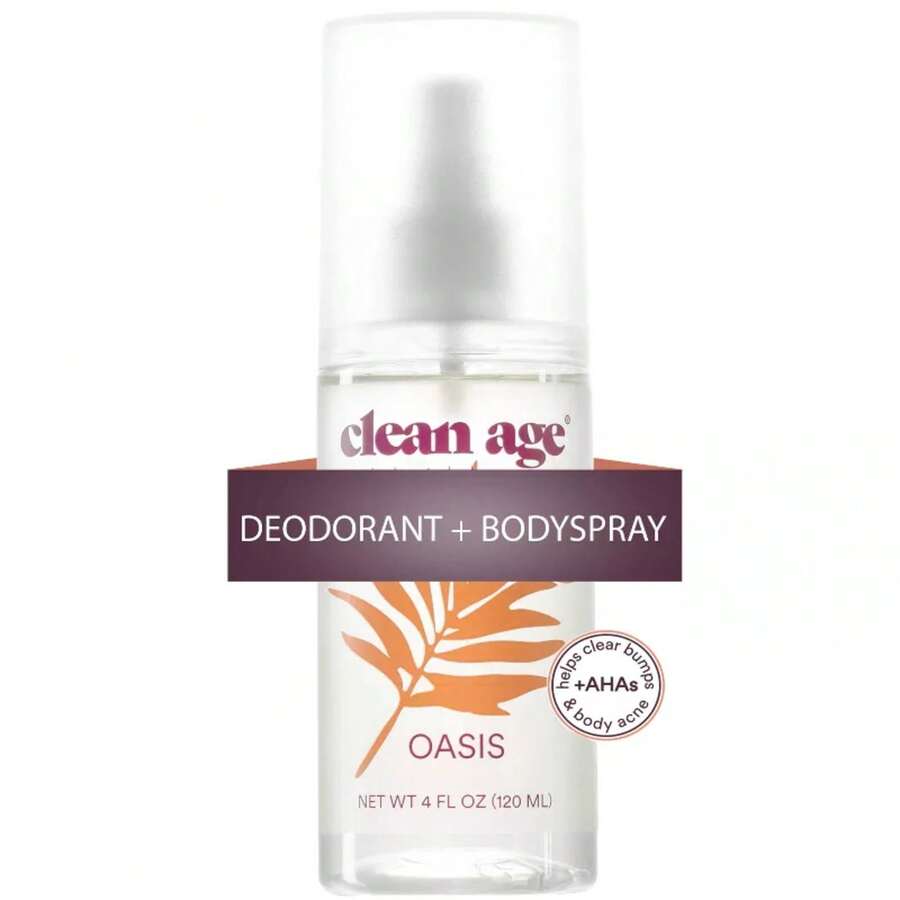 Clean Age Oasis AHA Deodorant + Body Spray For Teens - 4 Fl Oz - 1 - View 1