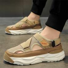 Sandały i kapcie sportowe, sandały sportowe na świeżym powietrzu na każdą porę roku, buty z ramą, sandały biznesowe na lato z grubą podeszwą, buty plażowe, oddychające, wygodne, regulowane, męskie buty crossowe z zapięciem na rzepy, męskie sandały letnie, letnie buty sportowe