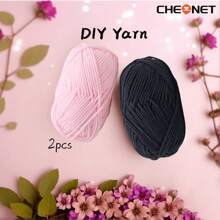 50G 2PCS Bundles DIY Yarns For Crochet Handmade Sweaters Bags Caps Scarf Blanket.