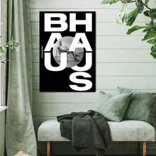 Bộ 1/3 tấm áp phích in hình trừu tượng hình học cổ điển, tranh vải canvas treo tường theo phong cách Bauhaus, thiết kế hiện đại đen trắng với chủ đề bảng chữ cái, dùng cho phòng khách, phòng ngủ, văn phòng, quán cà phê, hành lang, trang trí tường khách sạn, trang trí nhà thời trang, không có khung/khung - Nhiều màu - Xem 22