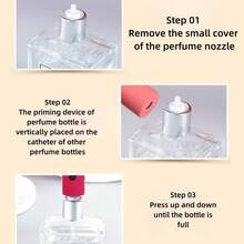 Atomizador de perfume mini mate premium de 10ml - recargable y portátil, de plástico hipoalergénico, ideal para viajes y uso diario, gran regalo para familiares o amigos, - Multicolor - Ver 8