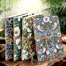 1pc, 32K,80pages,Flower Bird Sketchbook, Portable Travel Sketchbook, Marker Pen Diary,Bandage Pendant, Blank Picture Book, Artwork, Hand Drawn DIY, Planning And Artistic Creation, Suitable For Colored Pencils, Oil Paints, Charcoal Pencils, Marker Pens,Prize,Perfect Gift,Back To School,School Supplies
