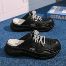 Men Clogs - Negro - Ver 3