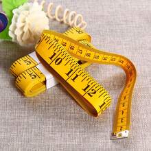 120 Inch/300 Cm Double-Sided Ruler Scale Tape Measure, Sewing Measuring Tape Household Body Measurement And Sewing Tool - Yellow - View 4