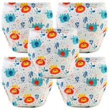 5pcs Reusable Baby Potty Training Underwear, Comfortable Breathable Thin Anti-Leak Cloth Diapers For Newborn Baby Boys Girls, Washable, Breathable Training Pants, Leakproof, Unisex, All Season Infant Clothing - Elegant Printed Patterns, Great Gift For Every Baby - Multicolor - View 18