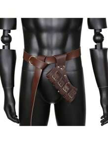 1 pieza Rana ajustable para espada medieval, funda de espada vintage de la Edad Media, rana para espada vikinga nórdica de caballero del Renacimiento para disfraz, fiesta y Halloween
