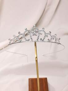 1 件时尚简约花冠蝴蝶设计头带，新娘婚礼派对头饰 - 頭箍髮飾 - 查看 13