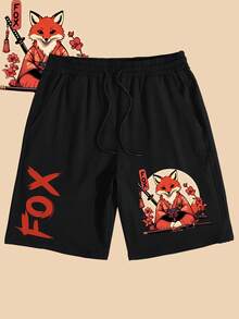 شورت رجالي فضفاض كاجوال قابل للتخصيص مع طباعة نصية، مناسب للربيع والصيف وللعطلات والأنشطة الخارجية والمهرجانات، شورت جوجر أسود للتخصيص بالصور والنص، هدية للمهرجانات وعيد الحب وأعياد الميلاد والذكرى السنوية، إمكانية تخصيص النص والصورة، ملابس رياضية رجالية، اساسيات الملابس الكاجوال/الشارعية للأصدقاء - الأسود - مشاهدة 4