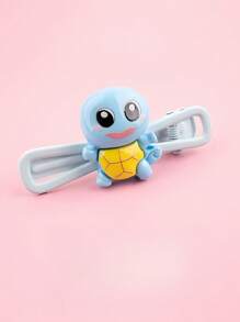 pokemon Accesorio para el cabello con pinza estilo serie Pokémon, adorable dibujo animado de Pikachu, Jenny y Tortuga