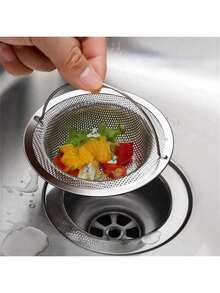 1 件/2 件厨房水槽排水过滤器，不锈钢水槽排水过滤器，可放入洗碗机清洗，厨房水槽过滤器配件