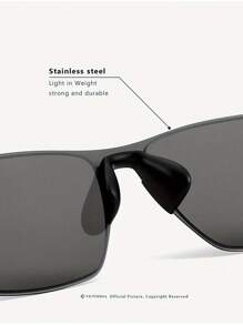 1 pièce Lunettes de soleil polarisées de mode unisexe, polyvalentes, toutes saisons