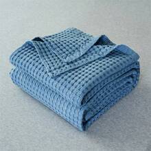 Sofa Blankets, Throw Blankets & Nap Blankets - 藍色 - 查看 2