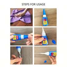 [Heavy-Duty Adhesive] 1/2pcs Super Adhesive With Dropper Heavy-Duty, Dries Clear, Waterproof, Temperature-Resistant Perfect For Crafts, Repairs & DIY Super Glue, Wood Glue, Nail Glue, Shoe Glue, Craft Glue
