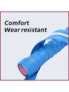2pcs, Absorbent Anti-Slip Tennis Racket Grip Tape, Badminton And Pickleball Racket Tape - Multicolor - View 4