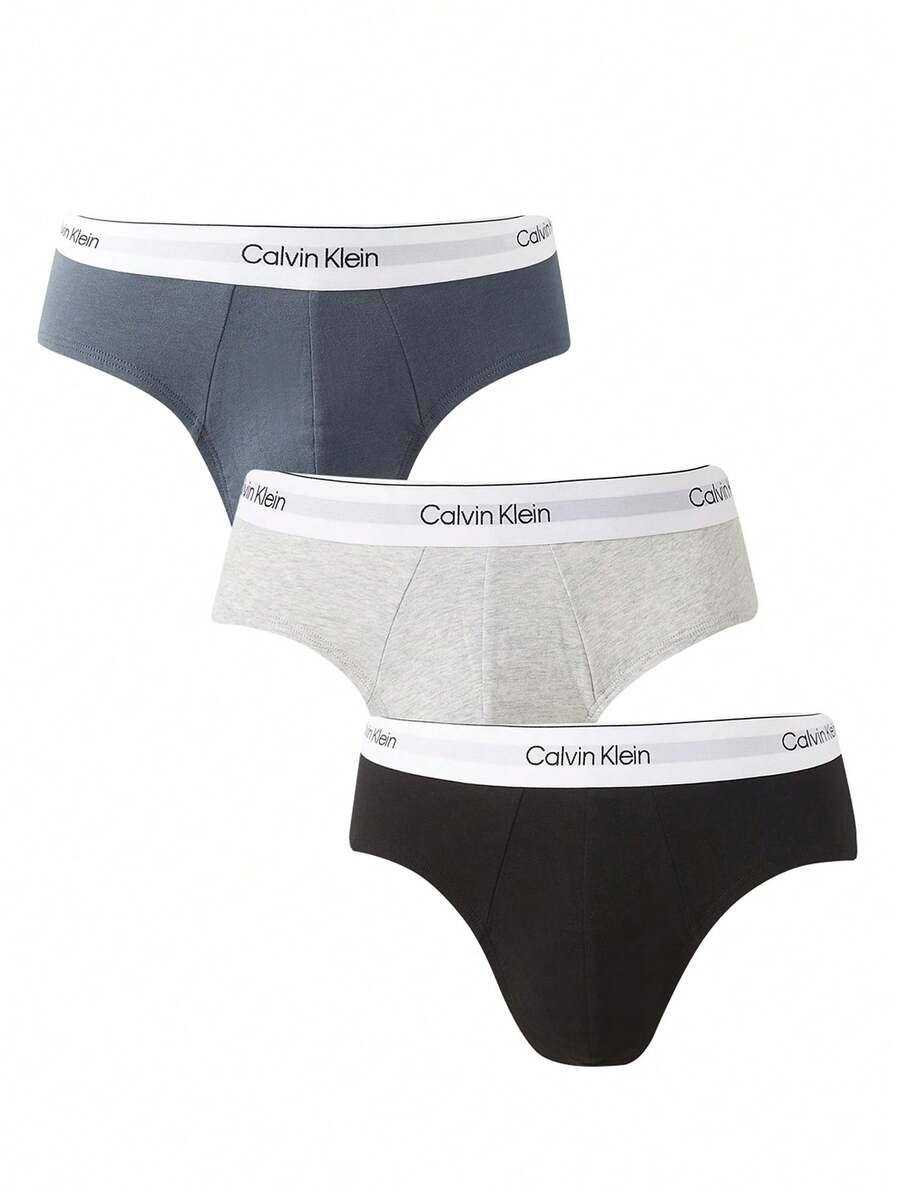 Calvin Klein HIP BRIEF 3PK - Grey - View 1
