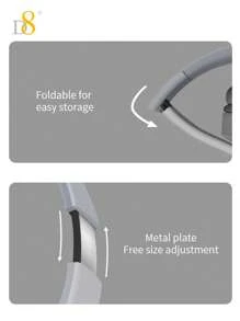 Auriculares over-ear D8, inalámbricos y con cable plegables con micrófono incorporado, ranura para tarjeta micro SD - (Stealth) Para adultos, niños, hombres y mujeres con 10 horas de autonomía. Auriculares over-ear plegables con micrófono, graves profundos y estéreo, con almohadillas de memoria suave para /Android/PC