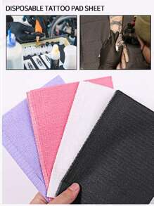 50pcs /Disposable Nail Art Table Towels 13"X18" - 3 Ply Waterproof Dental Bibs For Patients - Dentist Or Medical Tray Cover And Nail Table Cover Supplies
