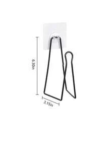 Giá đựng giấy vệ sinh bằng sắt rèn, giá đỡ cuộn giấy vệ sinh bằng sắt rèn, giá đựng giấy vệ sinh treo tường cho phòng tắm, giá đựng giấy vệ sinh không cần khoan lỗ. - Nhiều màu - Xem 15