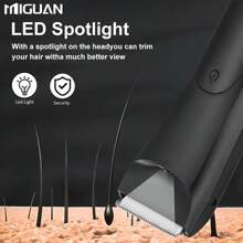Recortadora corporal para hombres, afeitadora eléctrica, recortadora eléctrica de ingle y pelo, afeitadora de cuchilla de cerámica para higiene masculina, recortadora de belleza corporal total con capacidad de batería de 500mAh