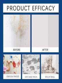 墙面去污喷雾，浴室和淋浴霉菌清洁剂，家居必备，霉菌清除专家，霉菌清除，无需重新粉刷，快速霉菌清除 - 彩色 - 查看 7