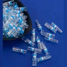 100/200/300 片装一次性香烟过滤嘴，3 层微孔多功能过滤筒，4 孔烟草过滤嘴，焦油过滤嘴，减少烟焦油，方便携带，情人节和新年礼物，派对用品 - 藍白色 - 查看 9