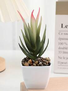 4pcs Artificial Succulent Plants, Small Fake Plants For Indoor Home Decor, Synthetic Flowers For Window Sill, Bathroom, Wall, Desk, Office, Kitchen, Farmhouse, Suitable For Christmas, Halloween, Easter, New Year