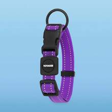 Pet Basic Dog Collars - Leash Collar Set (Purple) - View 2