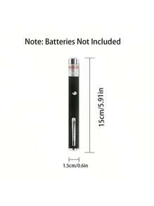 Random Color Multifunctional Portable Laser Pen - Cat Toys With Laser Points, LED Indicator Lights, Interactive Pet Toys (Battery Free)