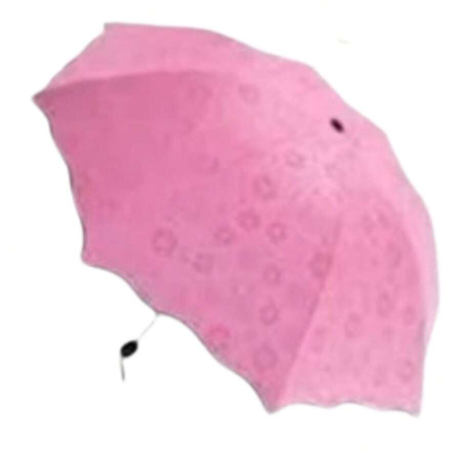 Golf Umbrella - Baby Pink - View 1