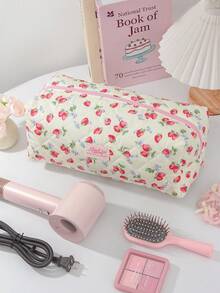 1 Túi đựng máy sấy tóc in hình dâu tây dễ thương, có ngăn bên trong để đựng máy sấy tóc, dụng cụ tạo kiểu tóc, dụng cụ làm tóc du lịch, máy uốn tóc, máy sấy tóc, kẹp tóc, máy duỗi tóc, thích hợp cho gia đình, du lịch, cũng có thể dùng làm túi đựng mỹ phẩm, vật dụng cần thiết khi đi du lịch, đi tàu biển, ở ký túc xá, món quà tuyệt vời cho mẹ, giáo viên, phù dâu, lý tưởng cho Ngày Valentine và Ngày của Mẹ. - Nhiều màu - Xem 8