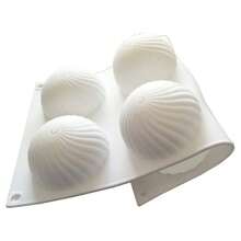 Moule en silicone en forme de boule pour gâteaux, pâtisseries, cuisson, chocolat, bonbons, moule à pâtisserie rond pour desserts, moule DIY pour vaporiser du verre