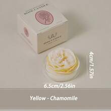 Rose Flower Shaped Scented Candle,Handmade Aroma Soy Wax Decorative Candle For Table Photo Prop Birthday Gift,Prefect For Meditation Stress Relief Mood Boosting Bath Yoga